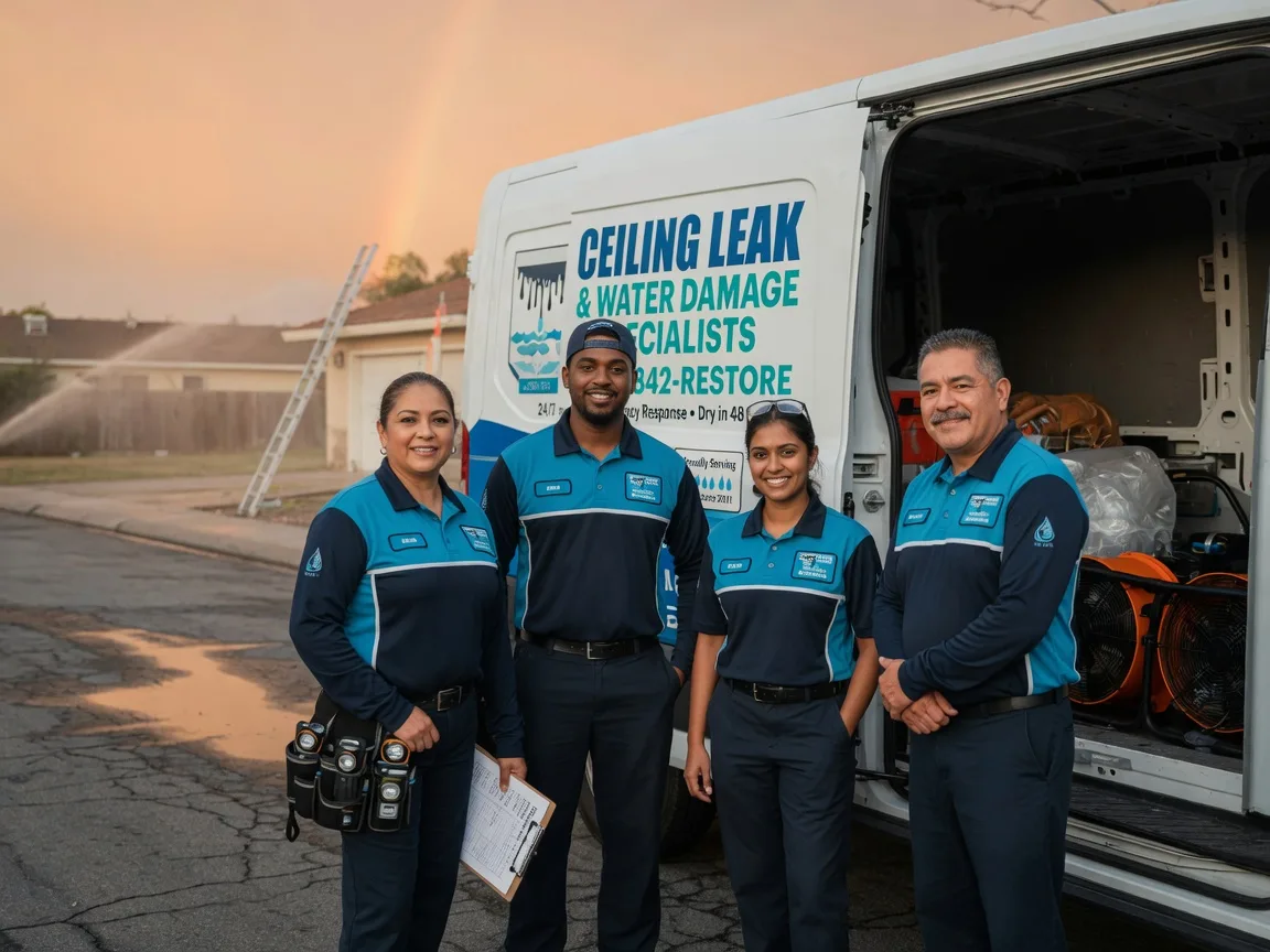 Ceiling Leak Cleanup company in Island Lake, IL